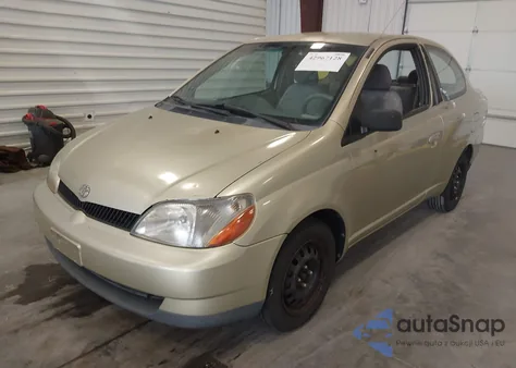 2001 Toyota Echo z USA, uszkodzony, nr VIN JTDAT123510195619